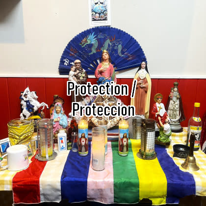 Protection / Proteccion Altar Candle Burning Service
