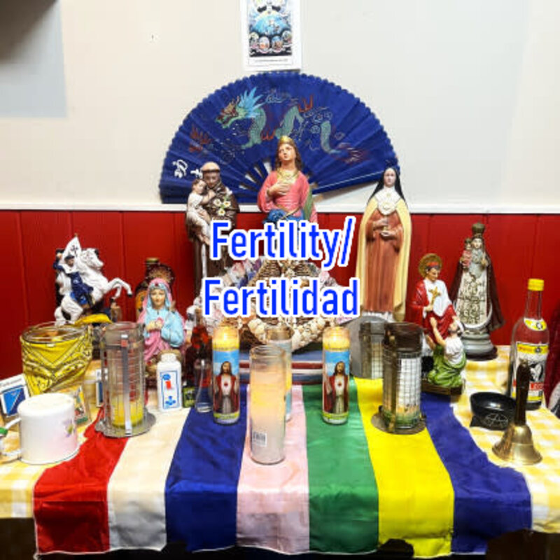 Fertility / Fertilidad Altar Burning Candle Service