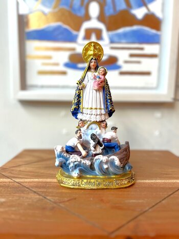 Caridad Del Cobre  8" - Our Lady of Charity