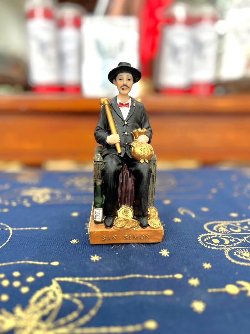 San Simon (Saint Simon) 6" Statue - Maximon