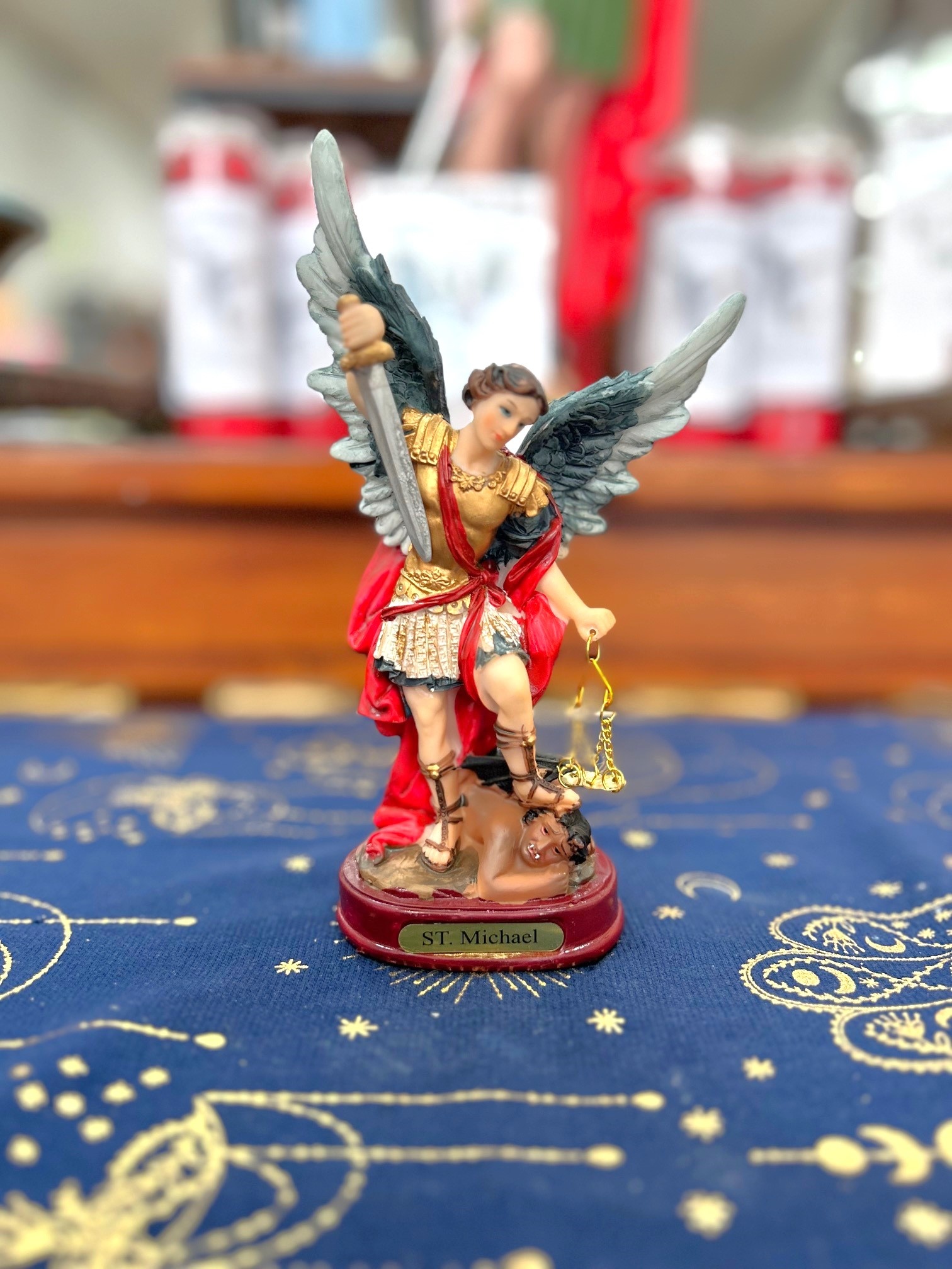 St. Michael 8" (San Miguel) Statue
