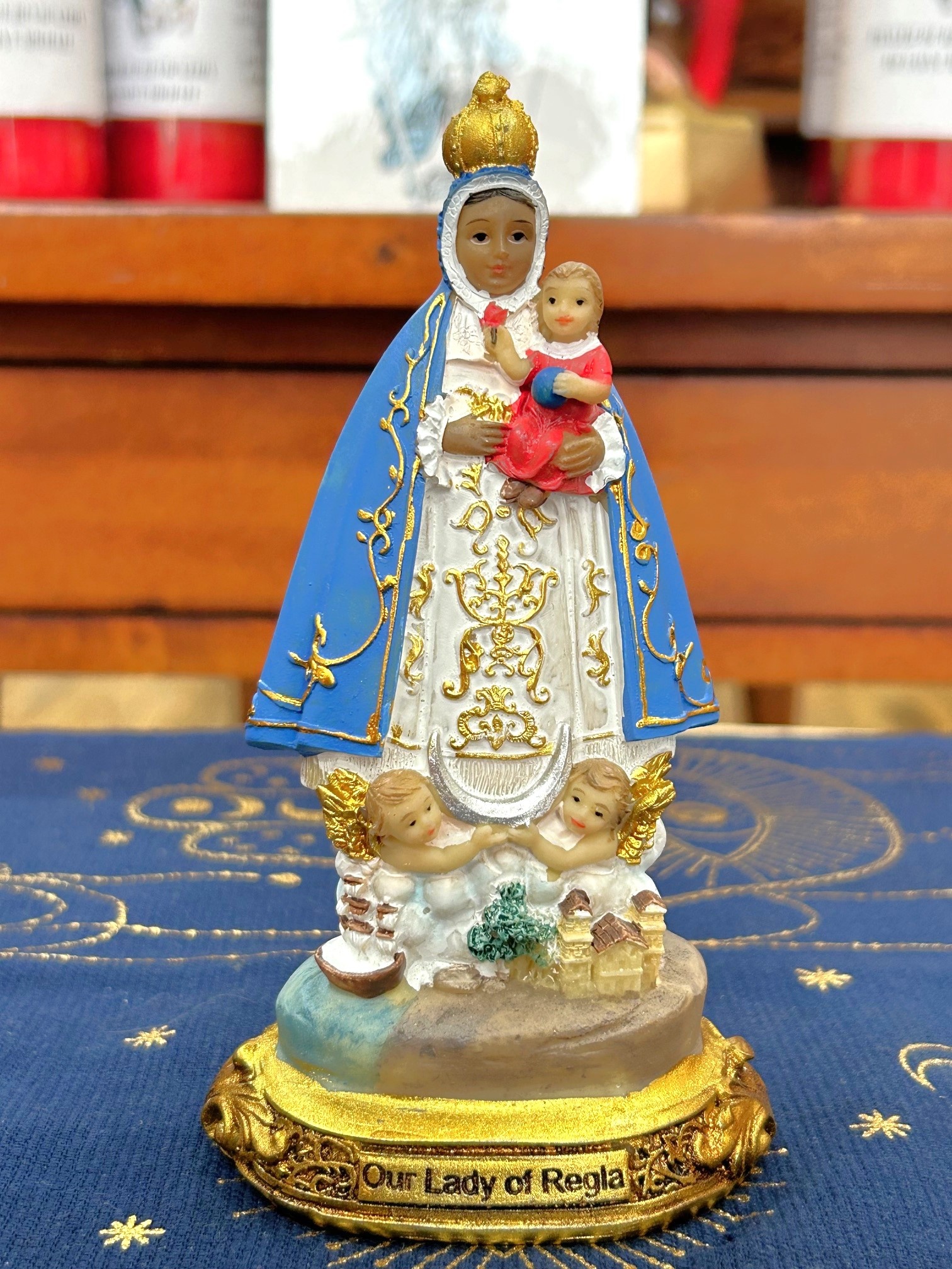 Our Lady of Regla 5" Statue
