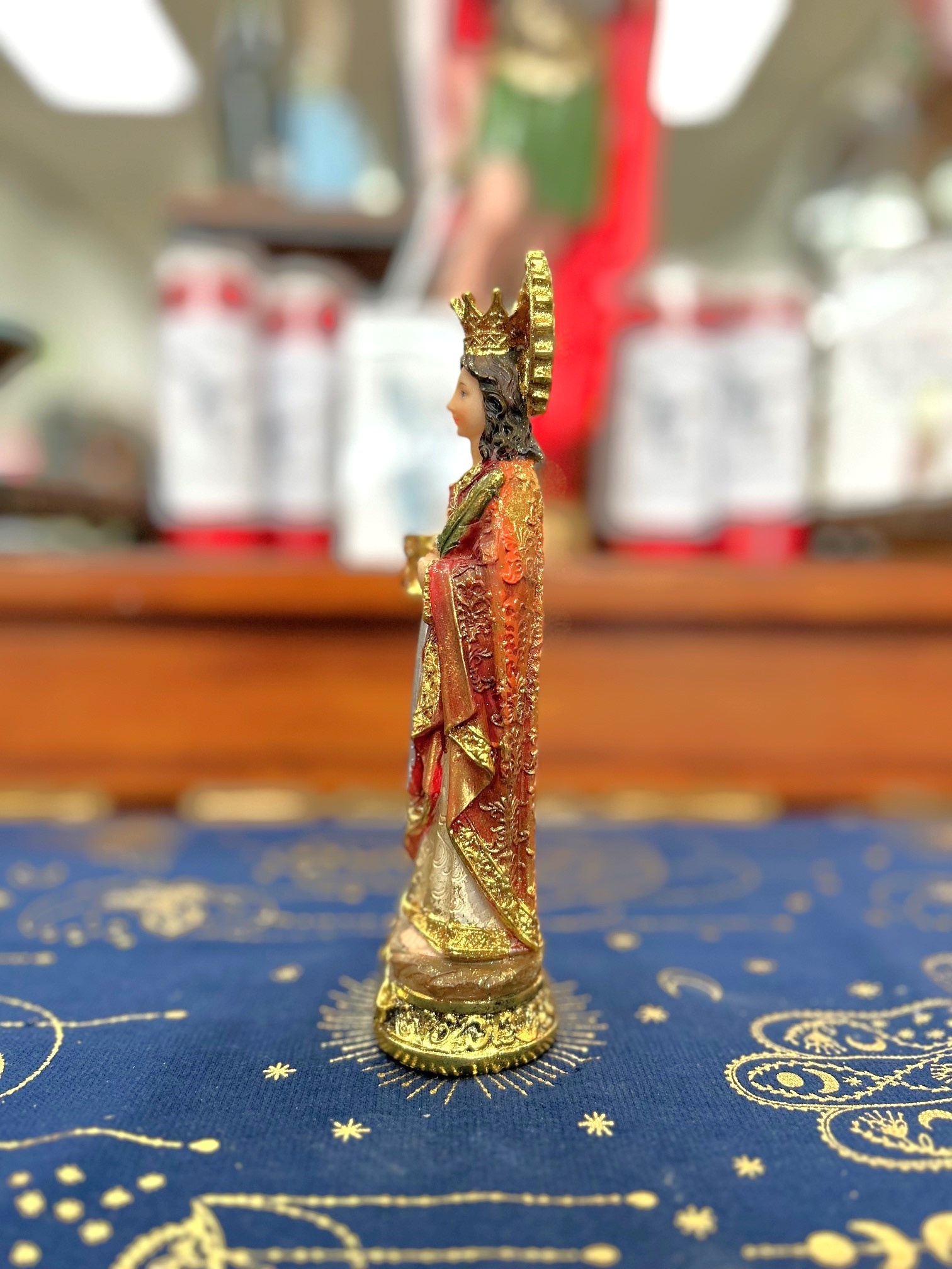 Santa Barbara (Saint) 8" Statue