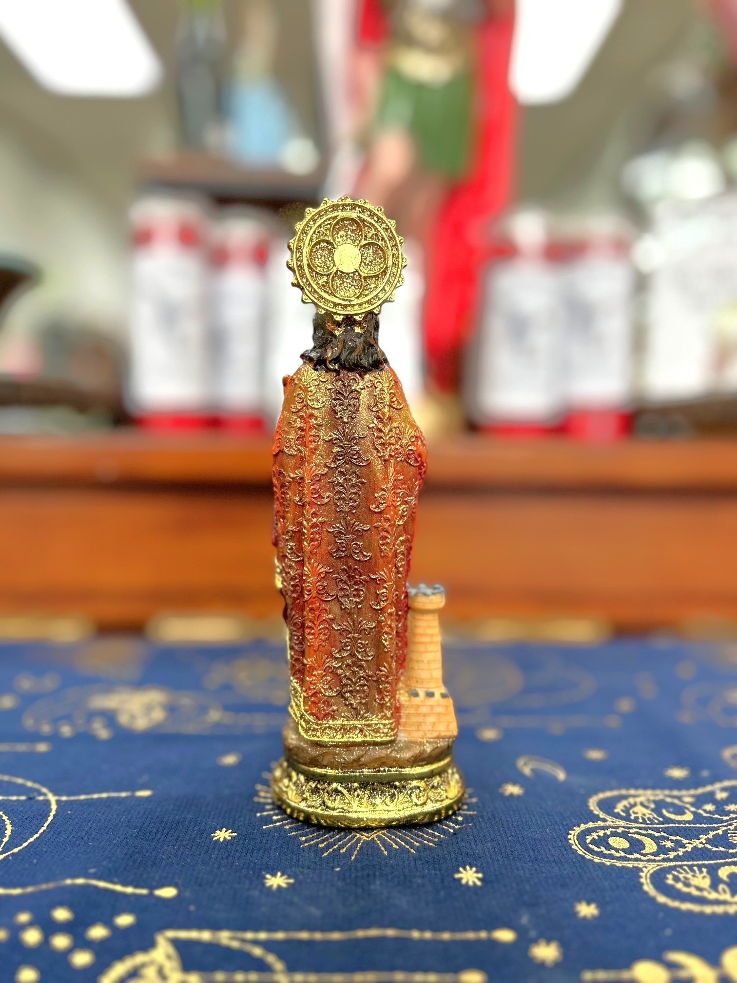 Santa Barbara (Saint) 8" Statue