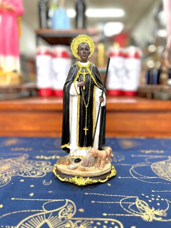 Saint Martin of Porres 12" Statue (San Martin)