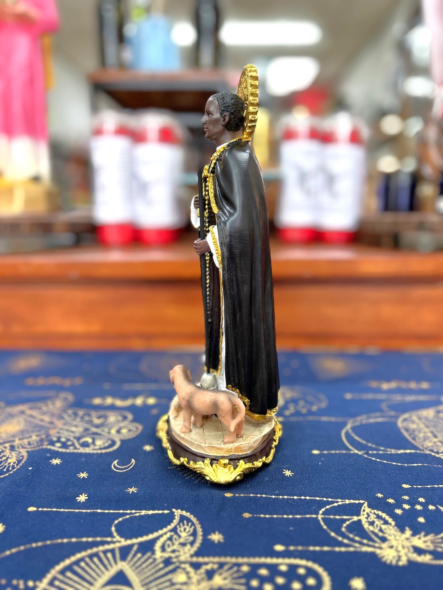 Saint Martin of Porres 12" Statue (San Martin)