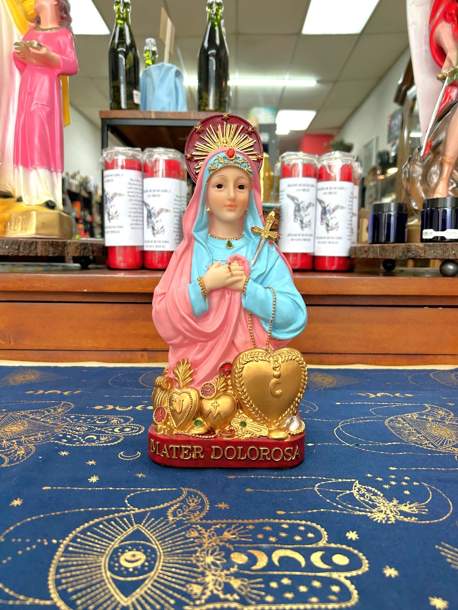 Our Lady of Sorrows Metresili 11" Statue (Mater Dolorosa)