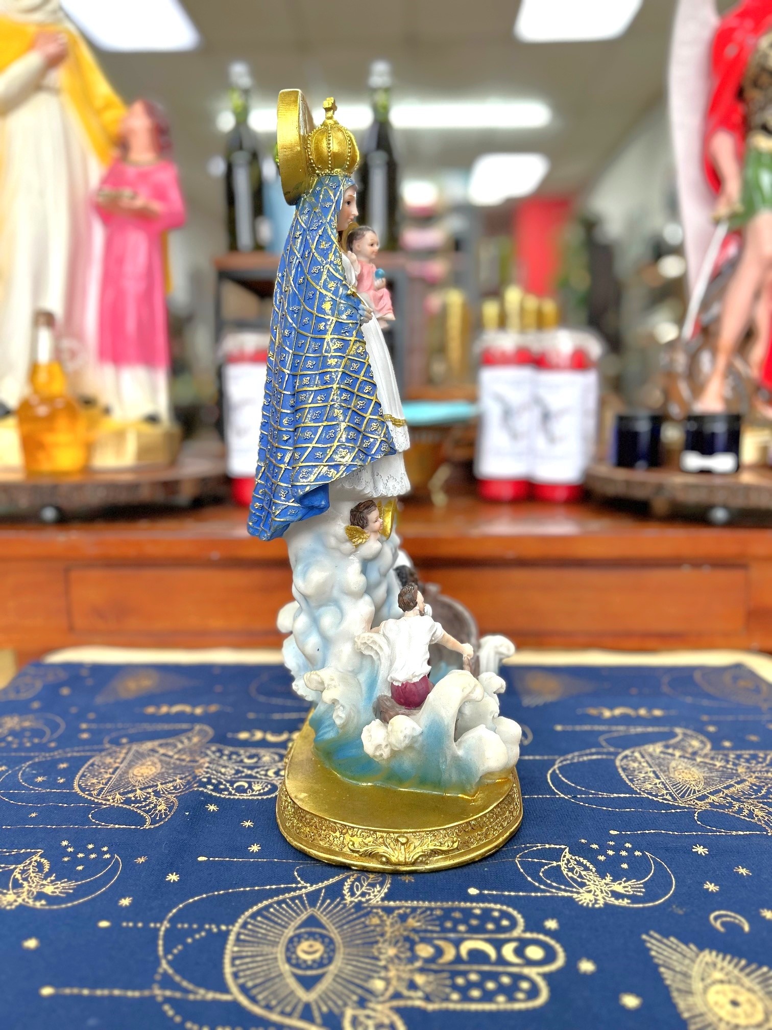 Caridad Del Cobre 18" Statue - Our Lady of Charity