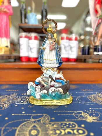 Caridad Del Cobre 12" Statue - Our Lady of Charity