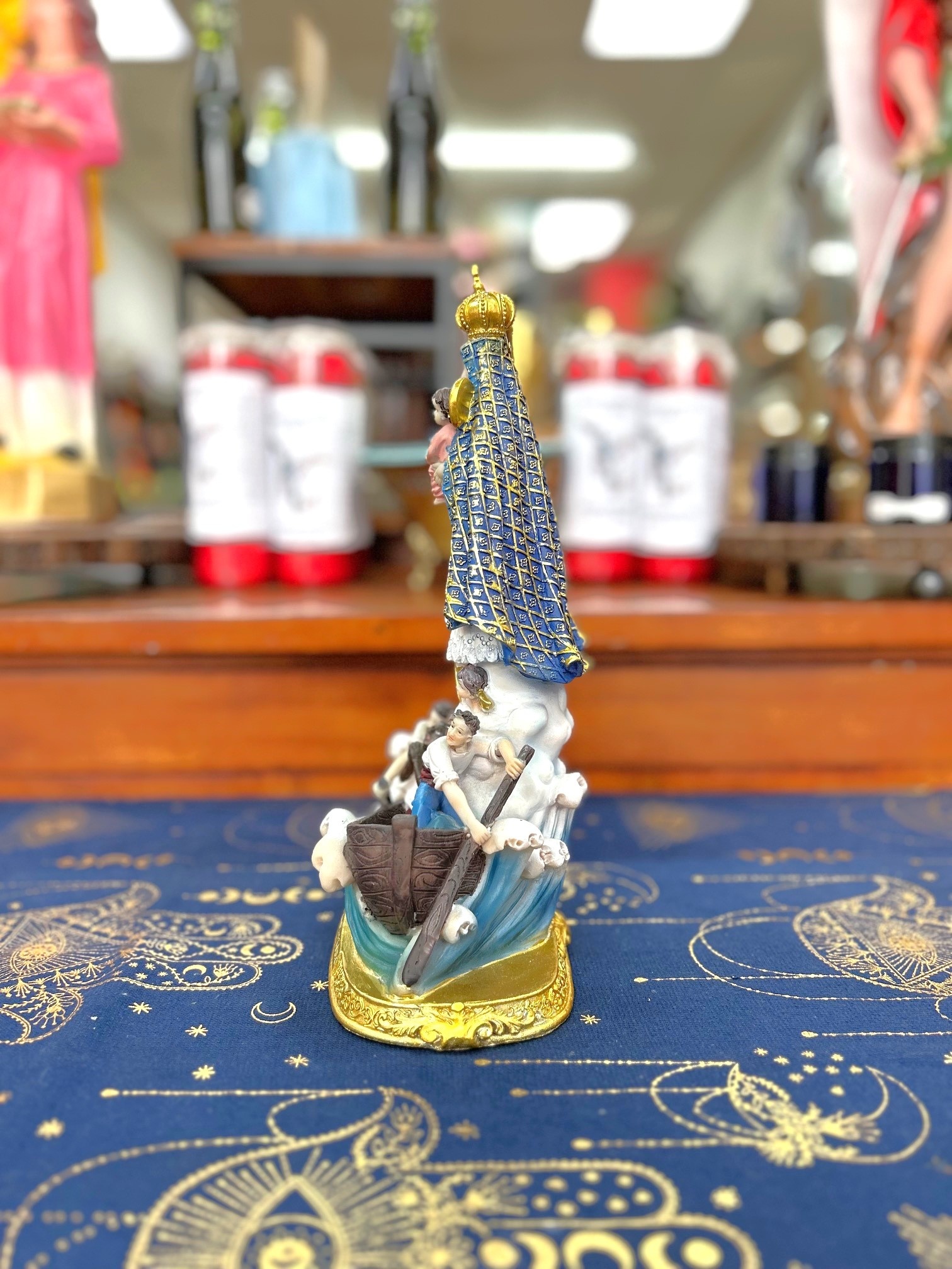 Caridad Del Cobre 12" Statue - Our Lady of Charity