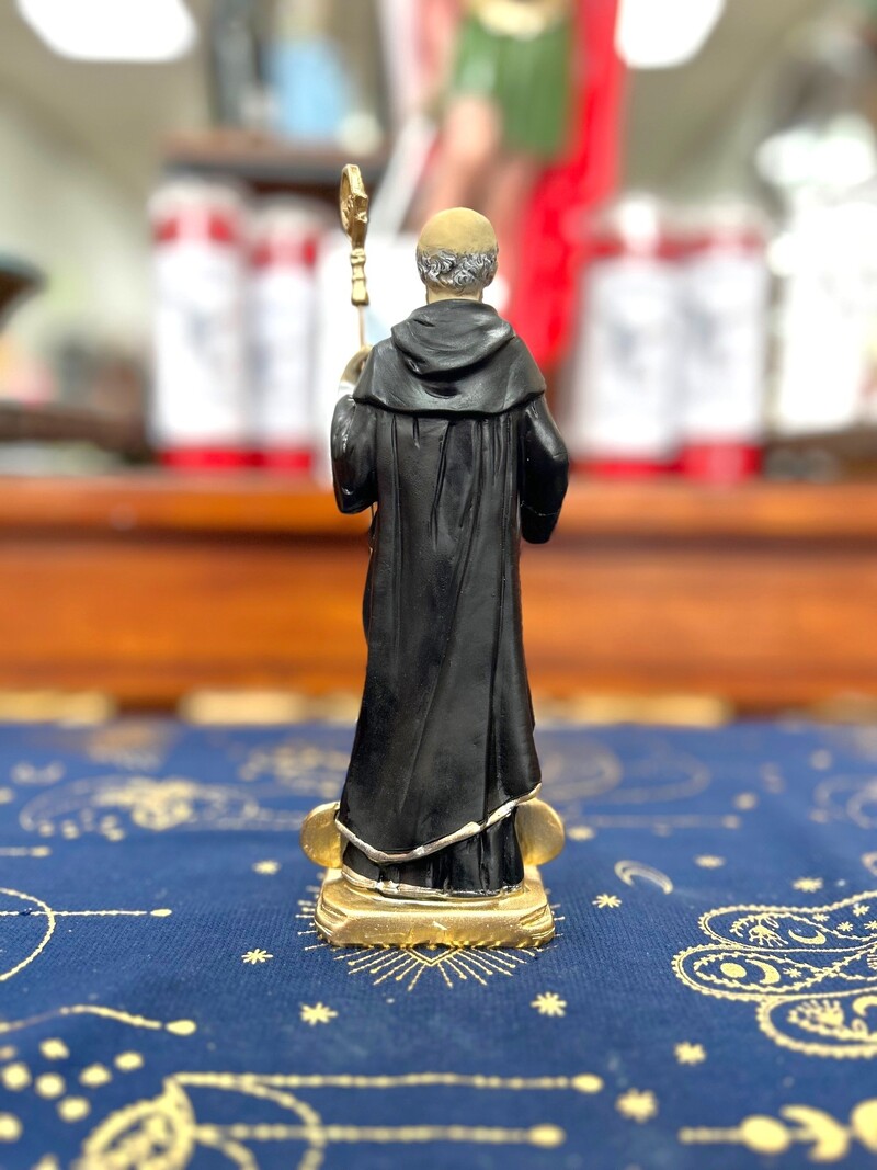 Saint Benedict 8.5" Statue San Benito