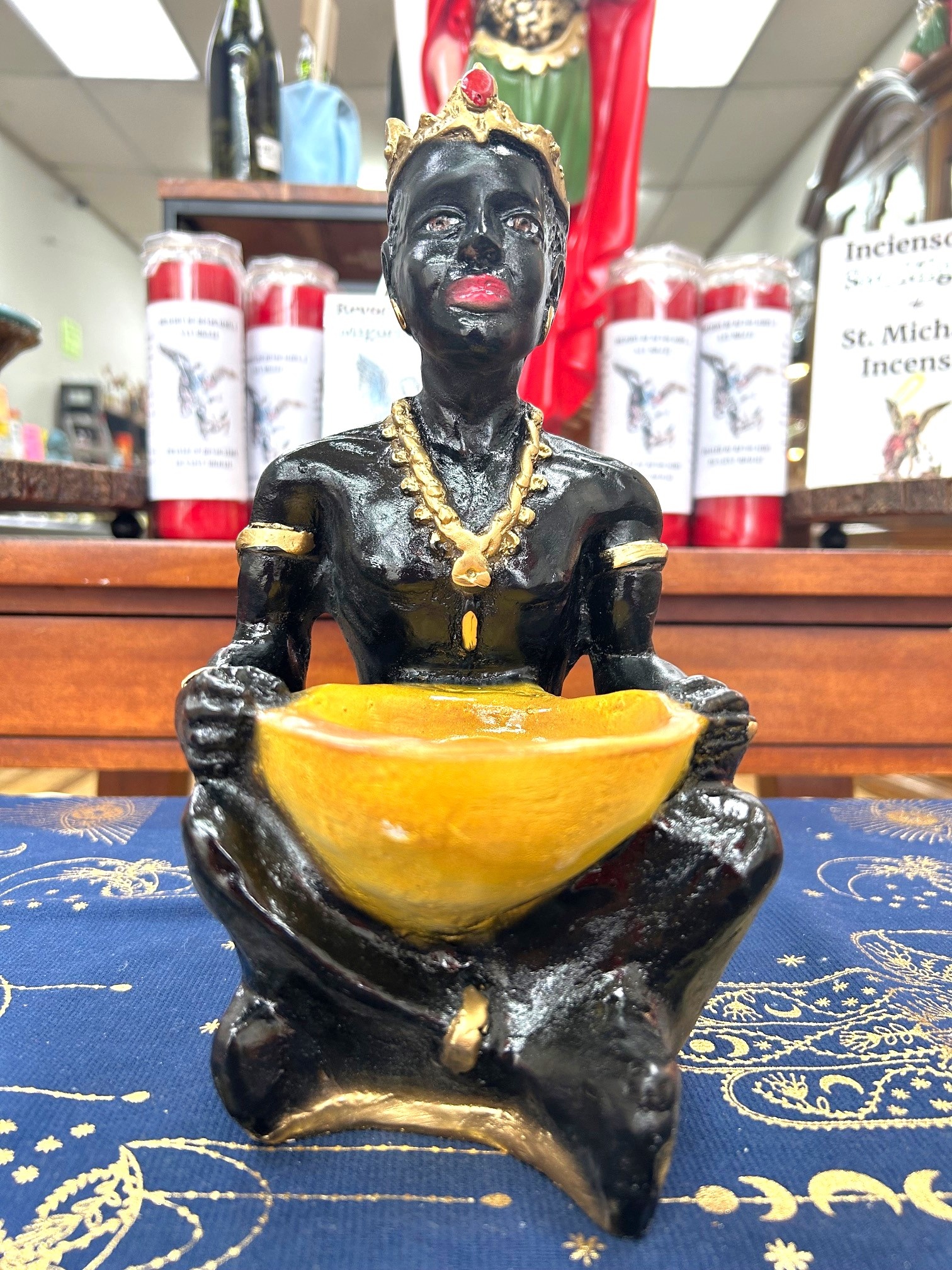 Chango Macho with Basket 12.5"