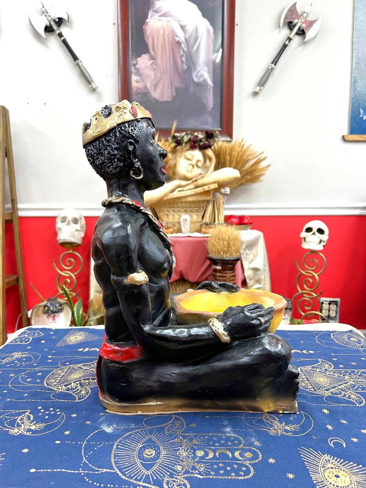 Chango Macho 15" Statue Botanica Persephone’s Pearl