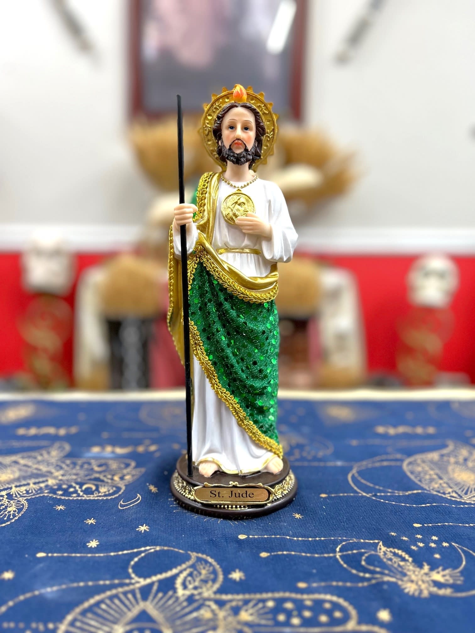 San Juda 12" Statue (Saint Jude)