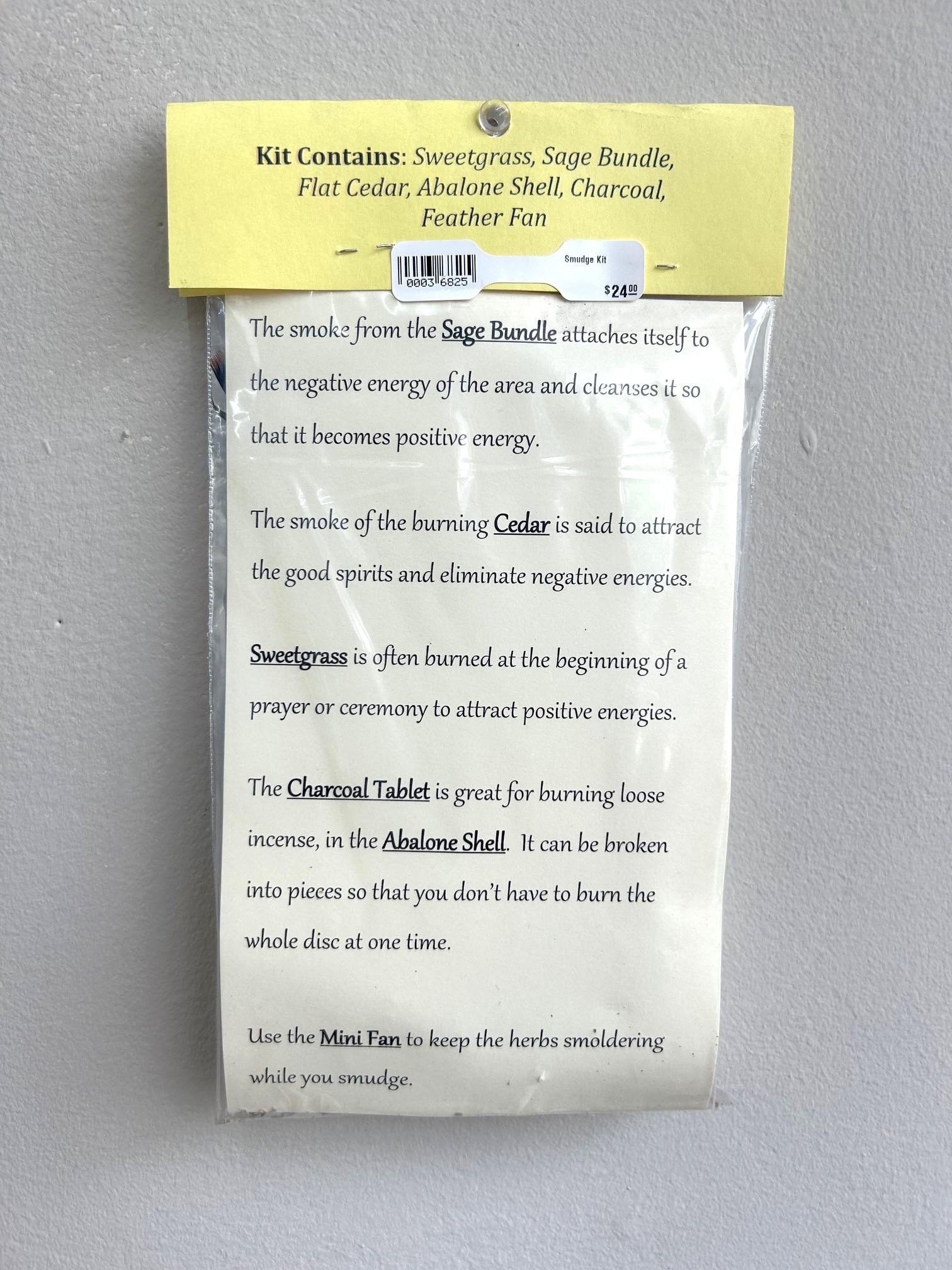 Home Smudge and Cleanse Kit