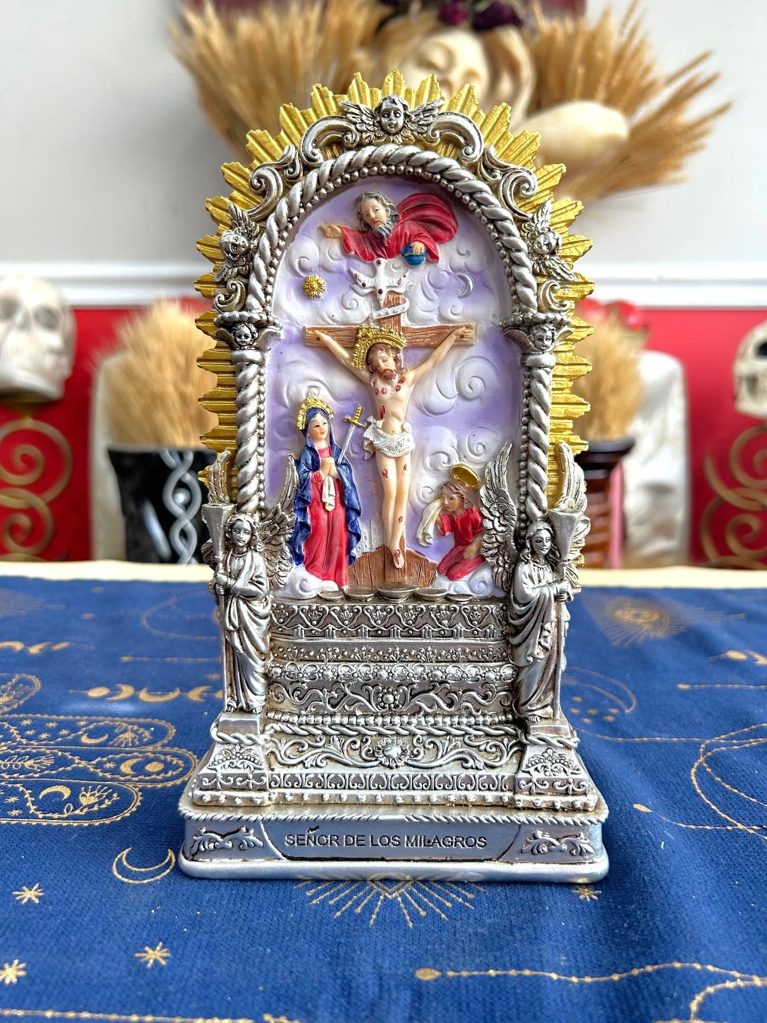 Senor De Los Milagros 8" Statue (Our Lord of Miracles)