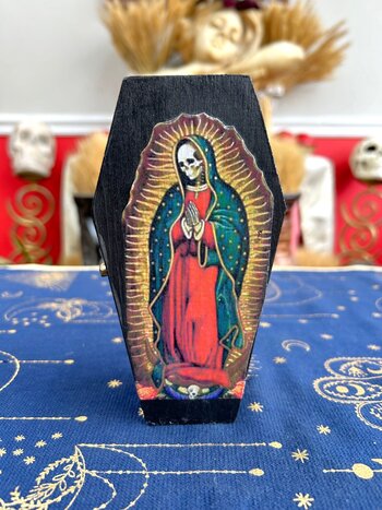 Santa Muerte Coffin - La Virgen
