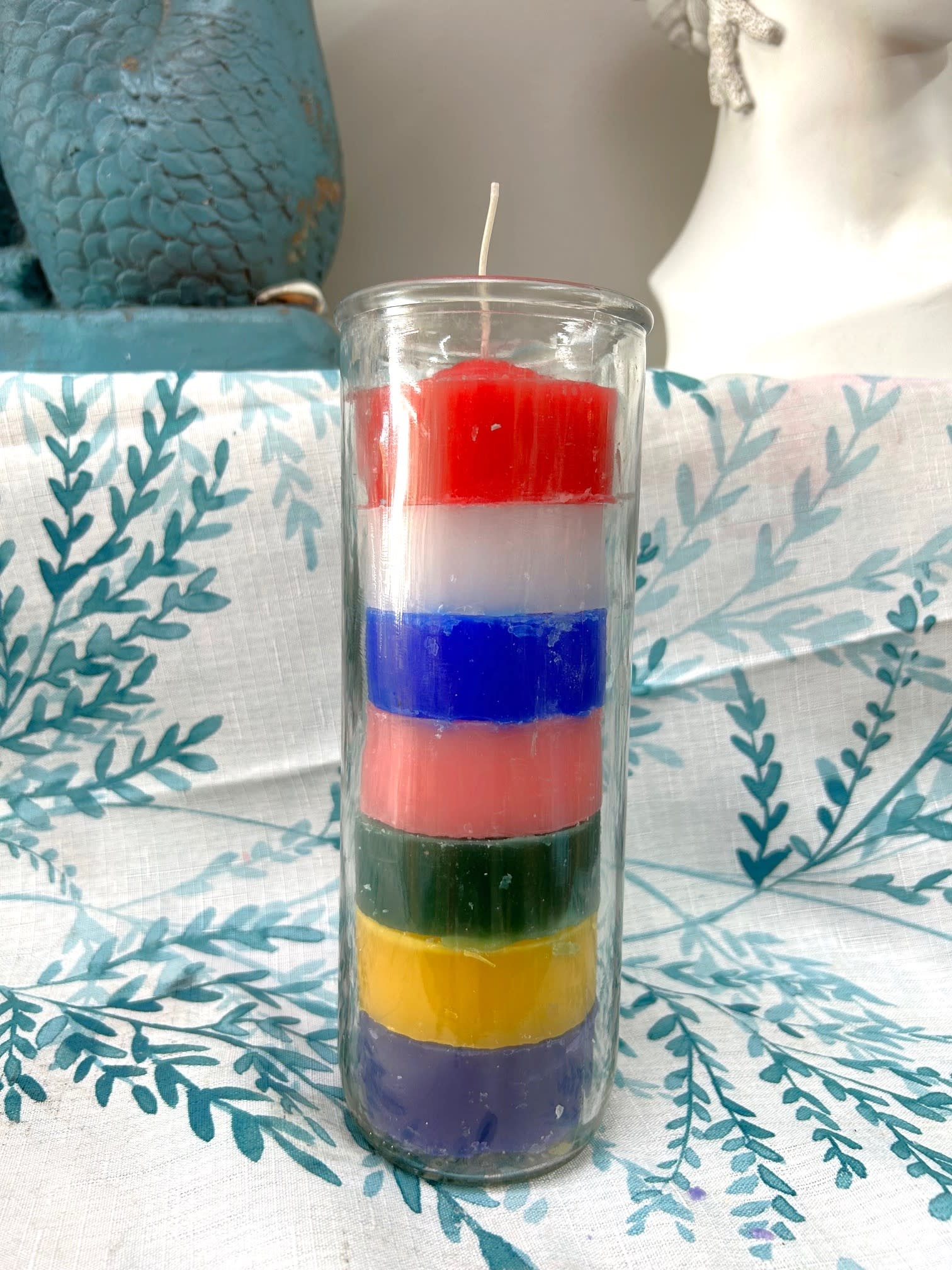 7" Pillar Pullout Candle 7 color
