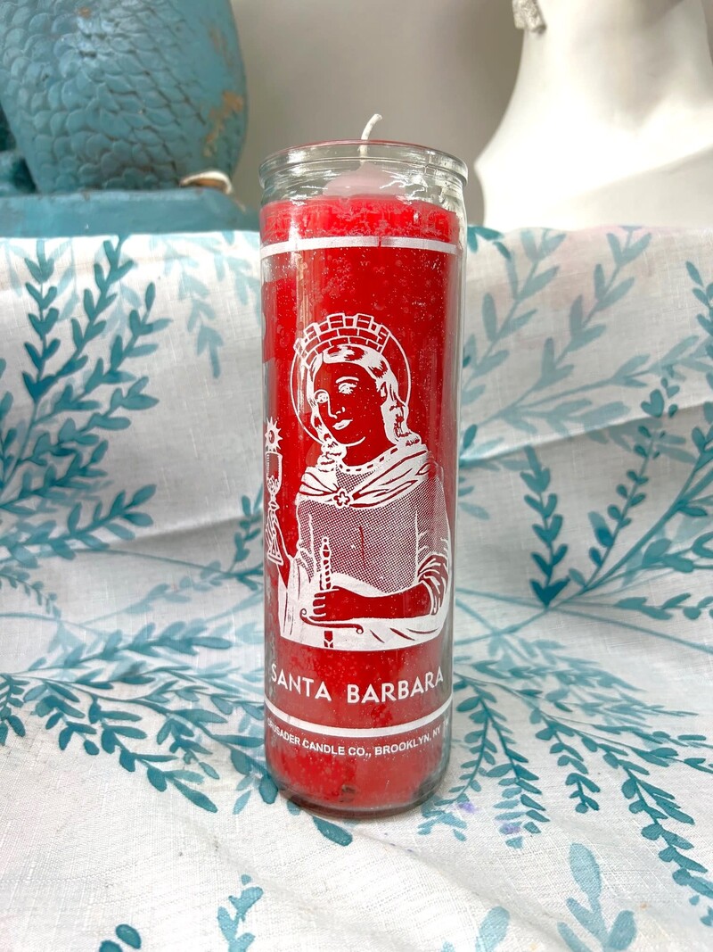 Saint Barbara 7 day Candle