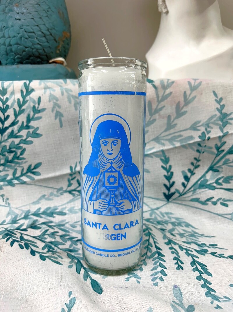 Santa Clara 7 day Candle (St. Claire)