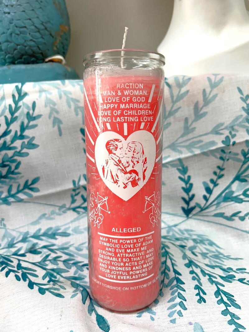 Beloved Love Drawing Talisman 7 Day Candle