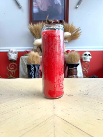 7 Day Candle Red