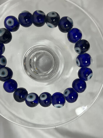 Evil Eye Bracelet 8mm