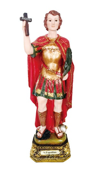 Saint Expedite TT 12" Statue (San Expedito)
