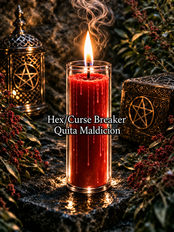 Hex/Curse Breaking / Quita Maldición  Altar Candle Burning Service