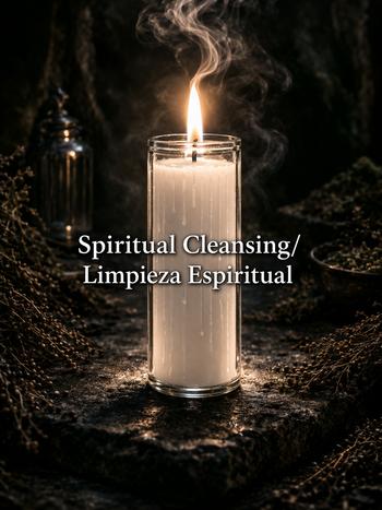 Spiritual Cleansing / Limpieza Espiritual Altar Candle Burning Service