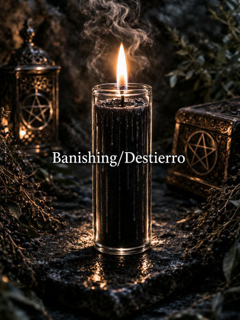 Banishing/Destierro Altar Candle Burning Service