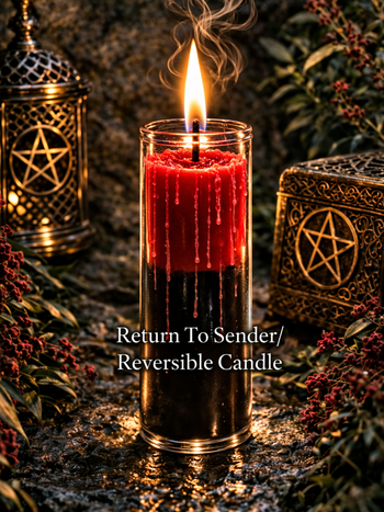 Return To Sender/Reversible Altar Candle Burning Service