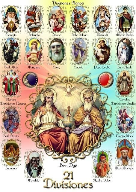 21 Division Reading/Consulta con la 21 Misterios/Lwa