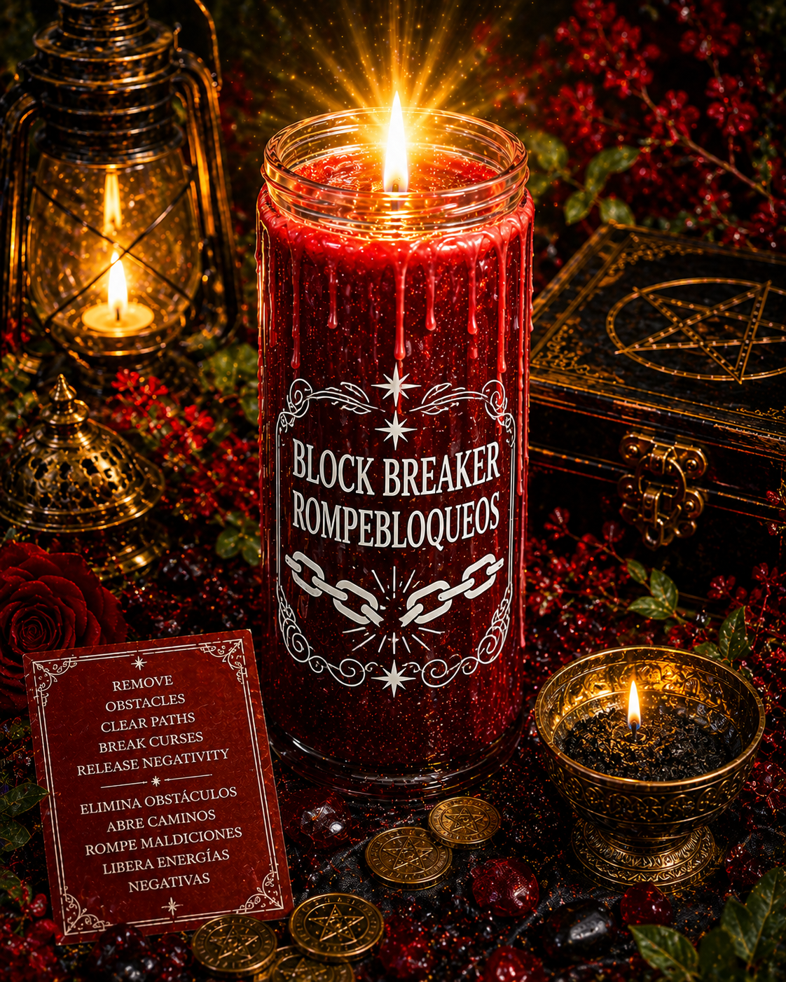 Block Breaker / Rompebloqueos Candle Burning Service