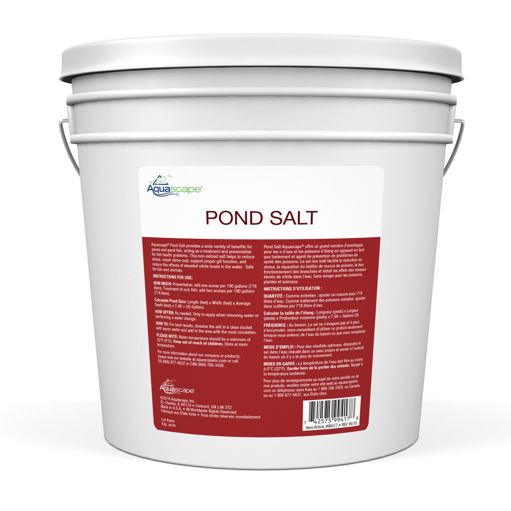 Aquascape Pond Salt 4.08 Kg / 9 lb