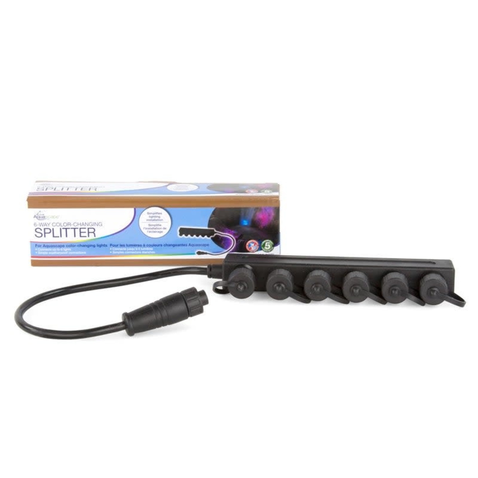 Aquascape 6-Way Color-Changing Splitter