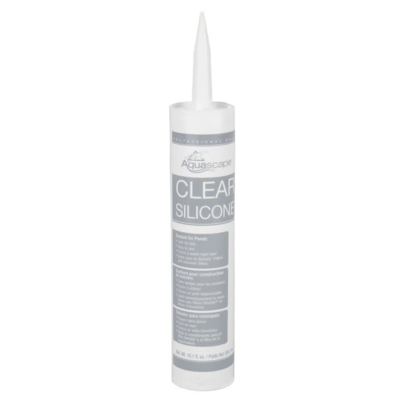 Aquascape Clear Silicone Sealant - 10.1oz Tube
