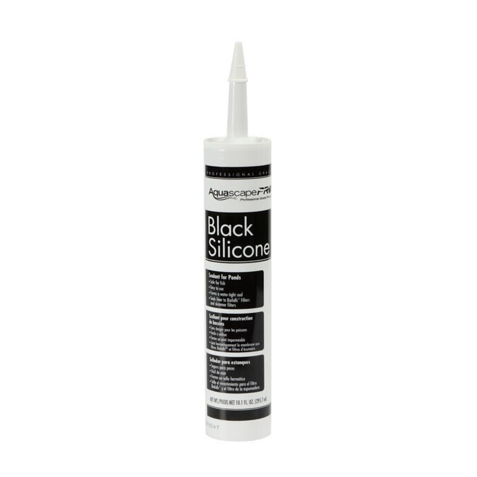 Aquascape Black Silicone Sealant 10.1oz Tube