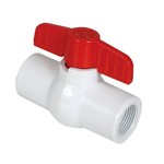 Flo 1" PVC Ball Valve - Thread x Thread Ends