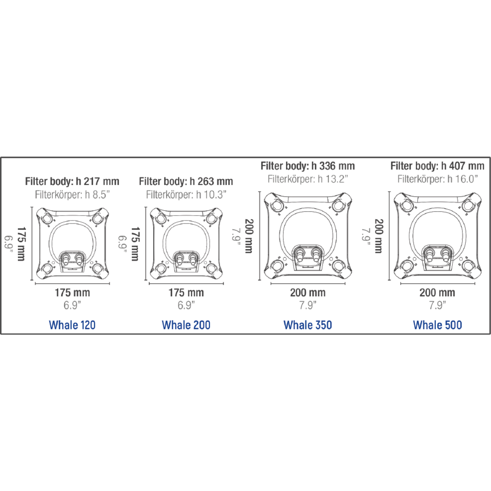 Sicce Whale 120 Canister Filter