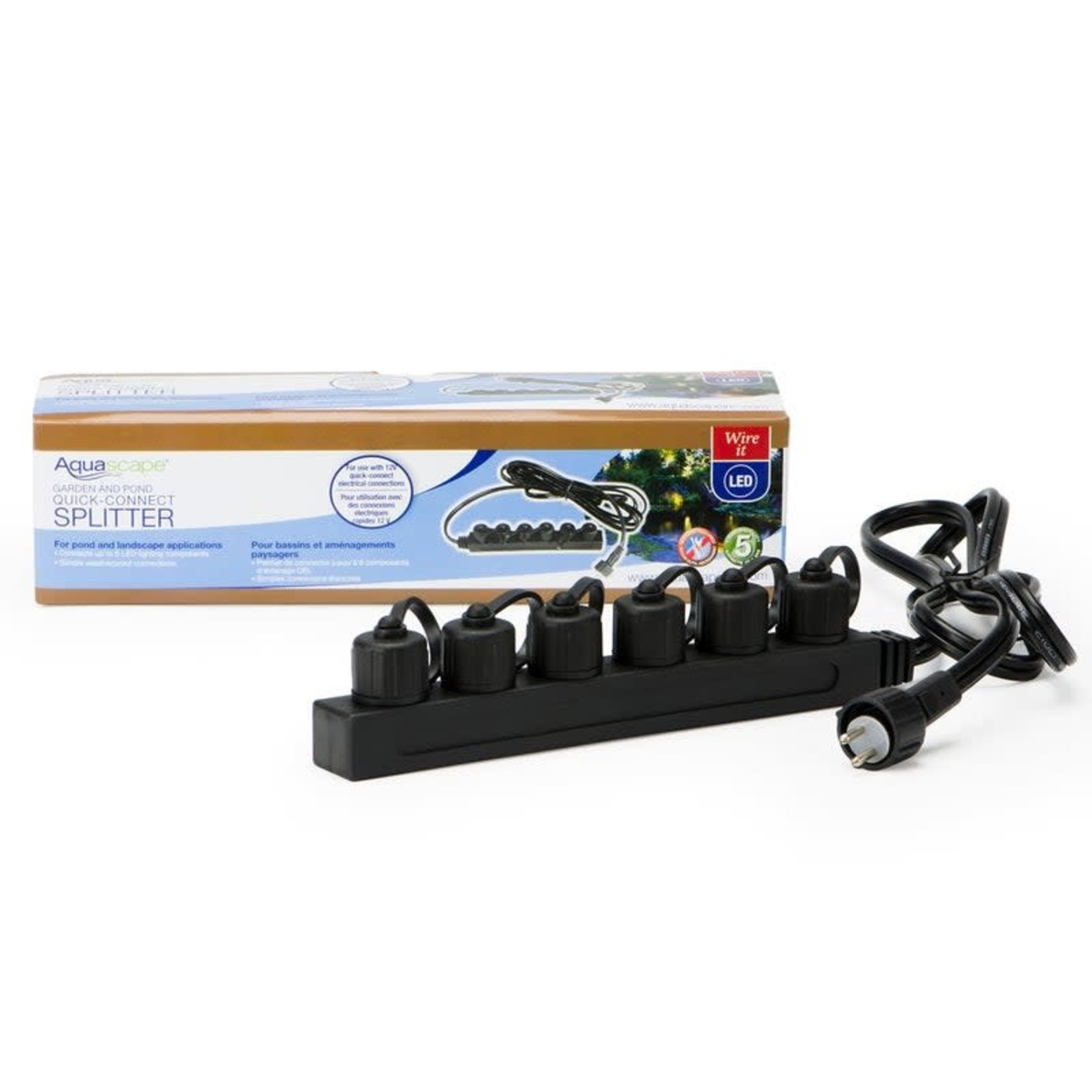 Aquascape Pond and Landscape 6-Way Quick-Connect Splitter