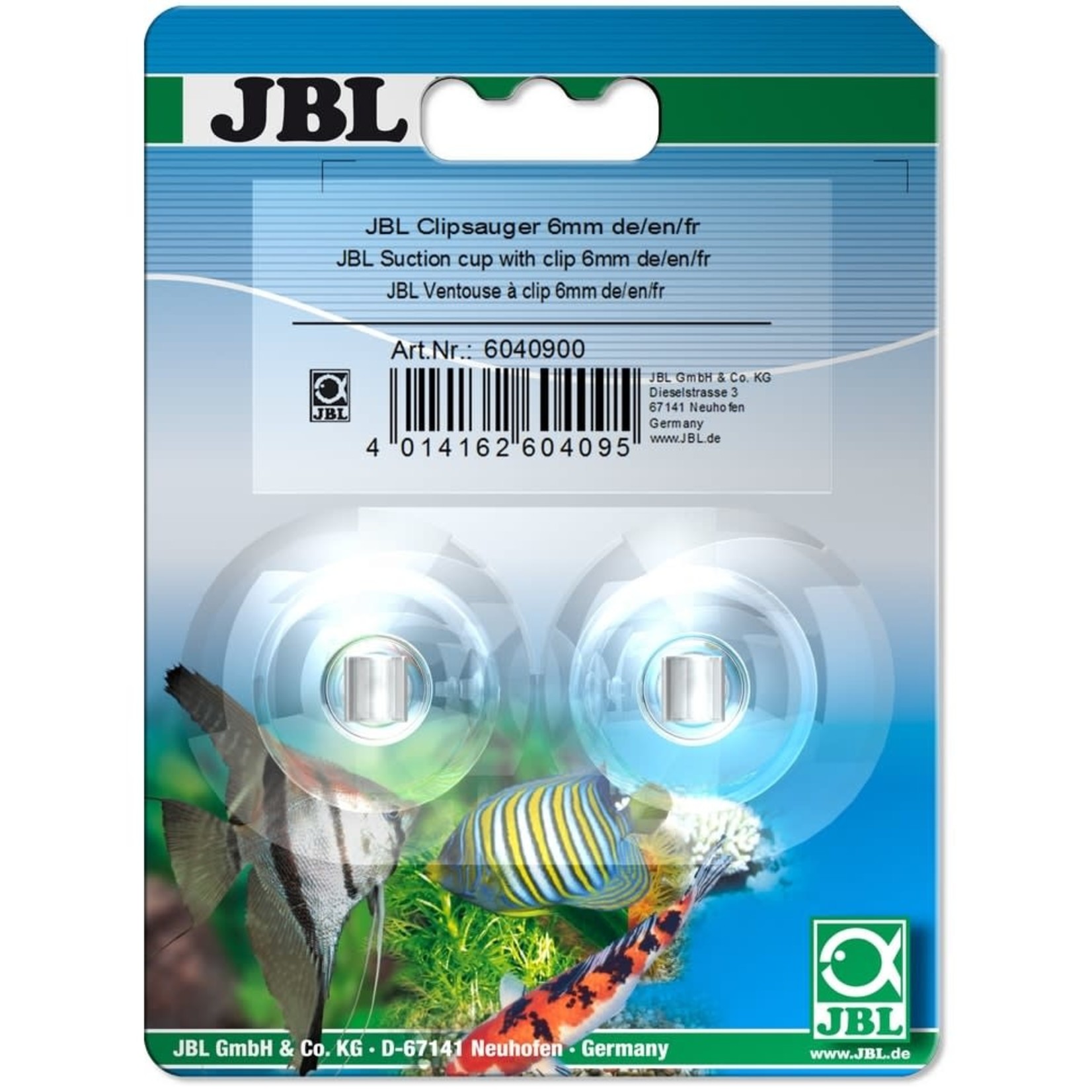 JBL JBL suction cup with clip, 6 mm - Set of 2