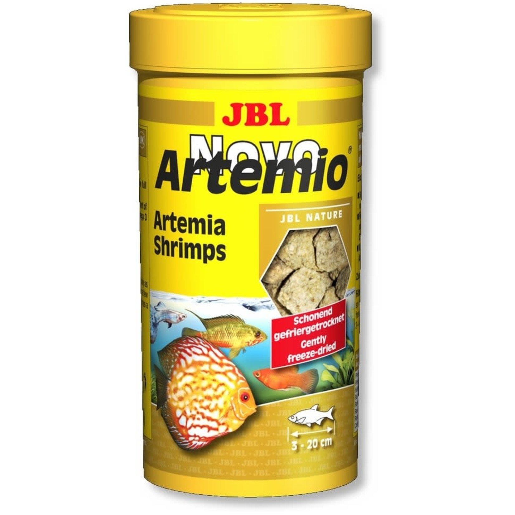 JBL JBL NovoArtemio Freeze Dried Brine Shrimp Fish Food - 250ml