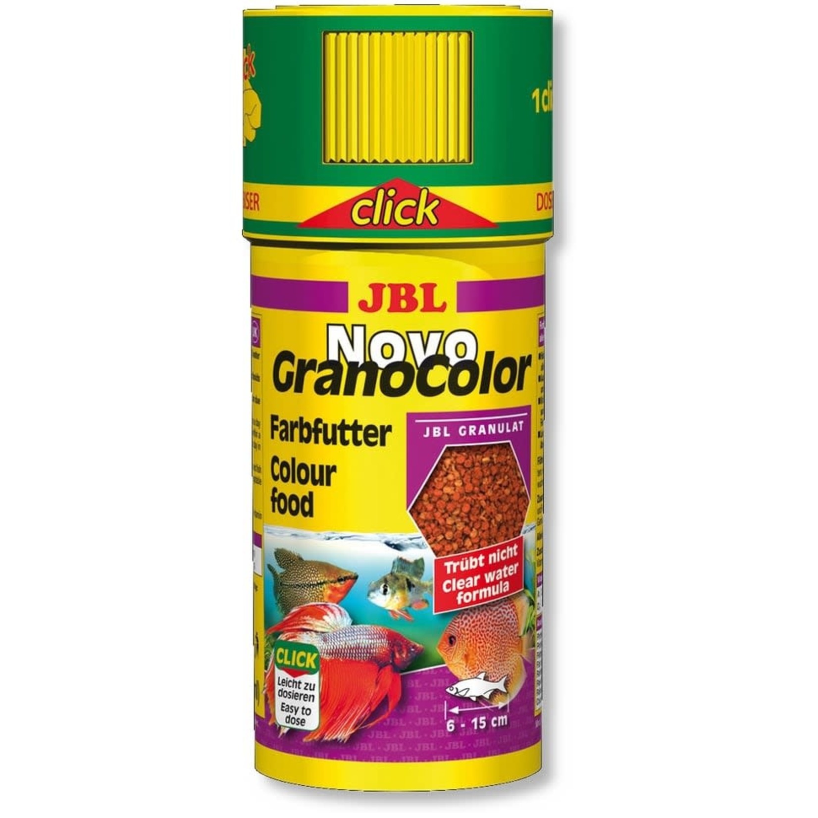 JBL JBL NovoGranoColor CLICK Fish Food Pellets - 250ml