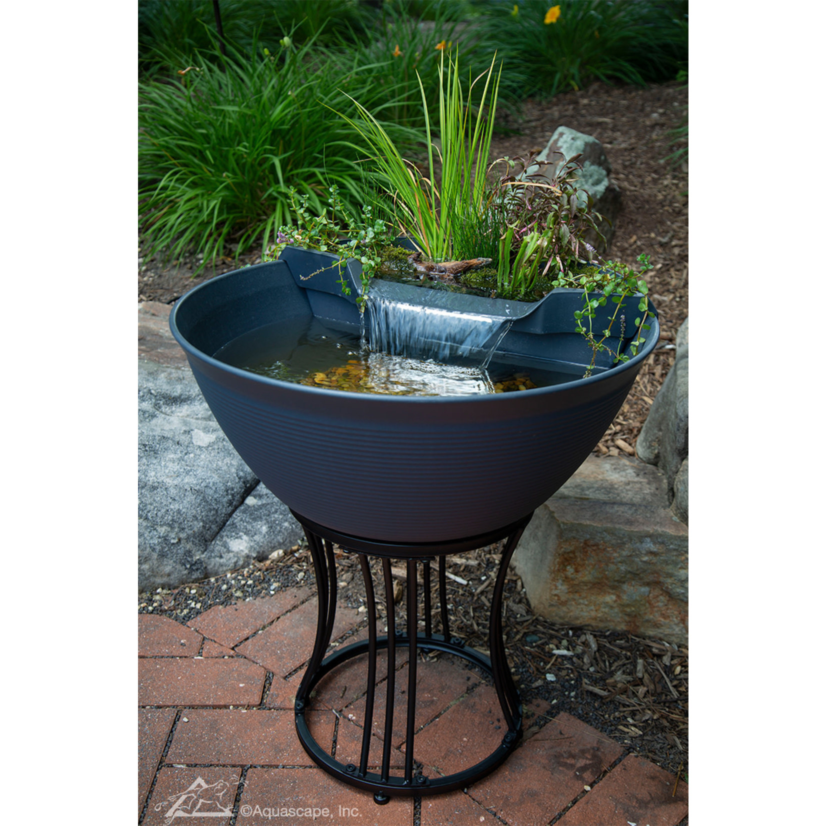 Aquascape AquaGarden Mini Pond Kit - Steel Gray Colour