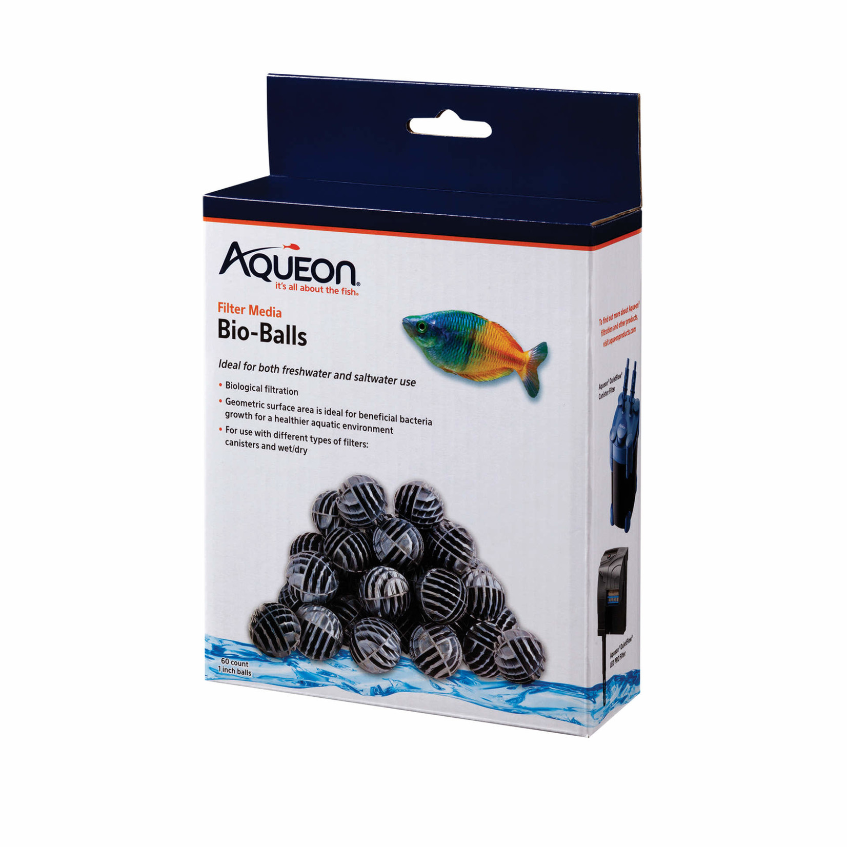 Aqueon Aqueon Filter Media Bio Balls - 60ct