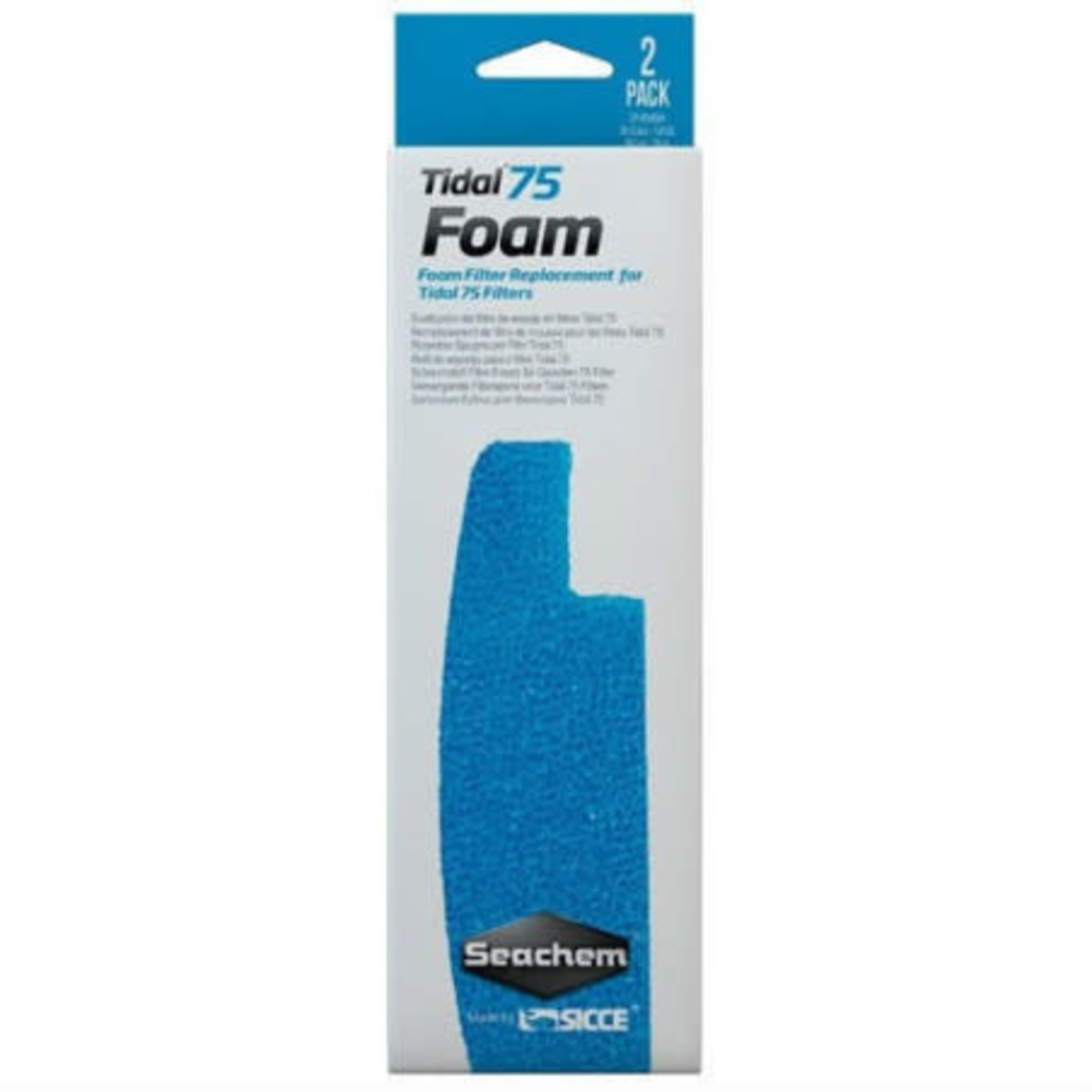 Seachem Seachem Tidal 75 Foam Filter Sponges for Tidal 75 External Filter - 2 Pack