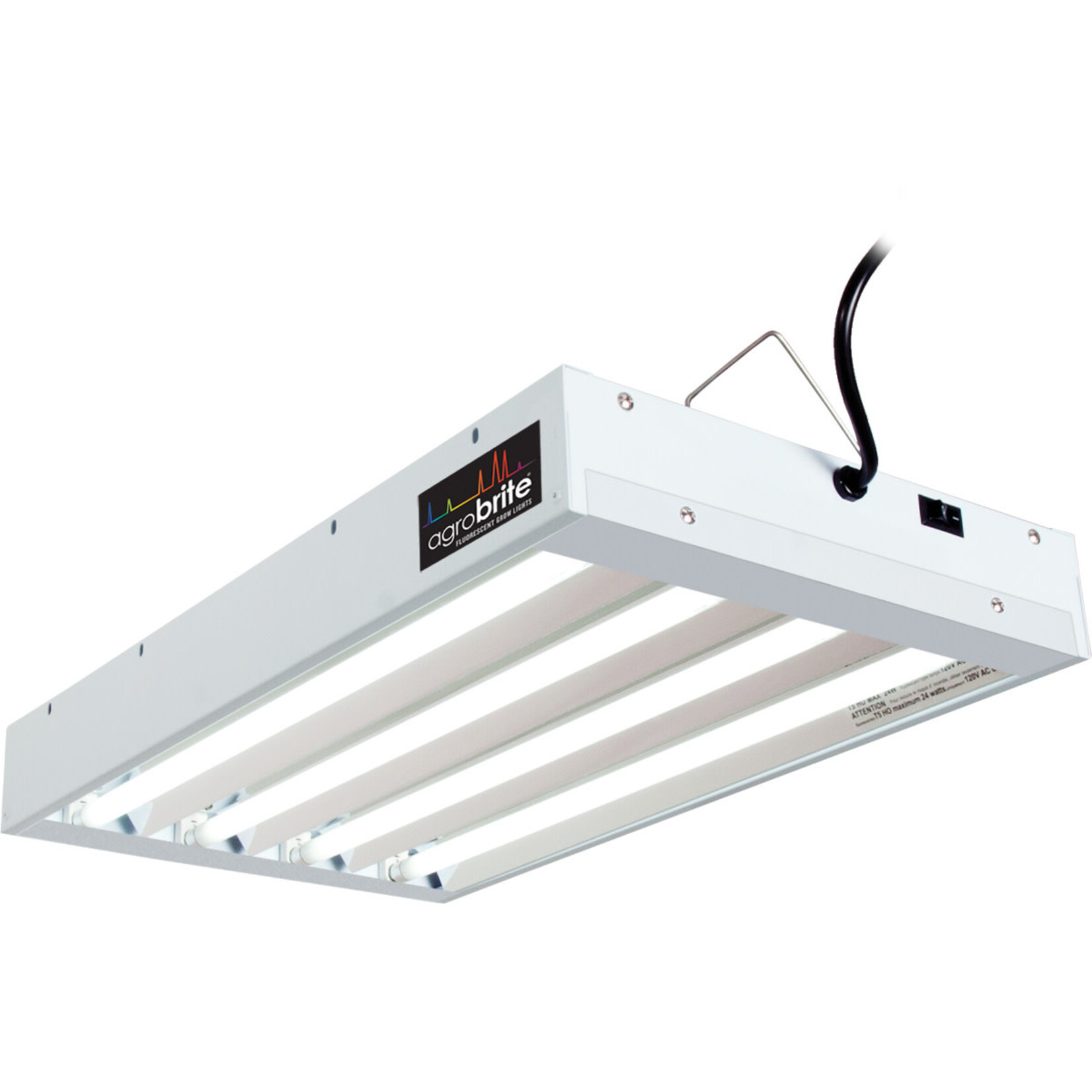 Agrobrite Agrobrite T5 96W 2ft 4-Tube Grow Light Fixture w/ Bulbs