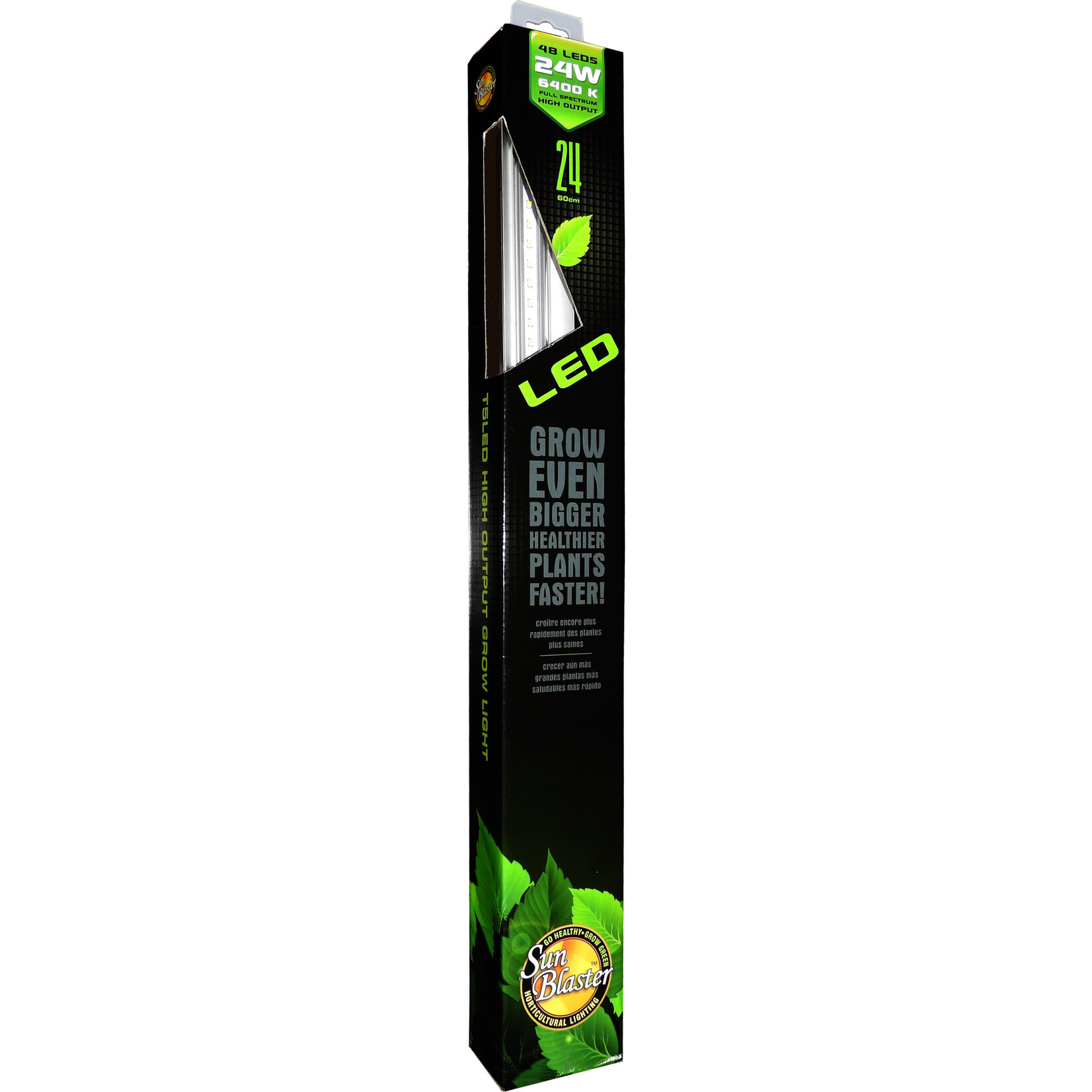 Sunblaster 24in SunBlaster LED 24W 6400K Grow Strip Light