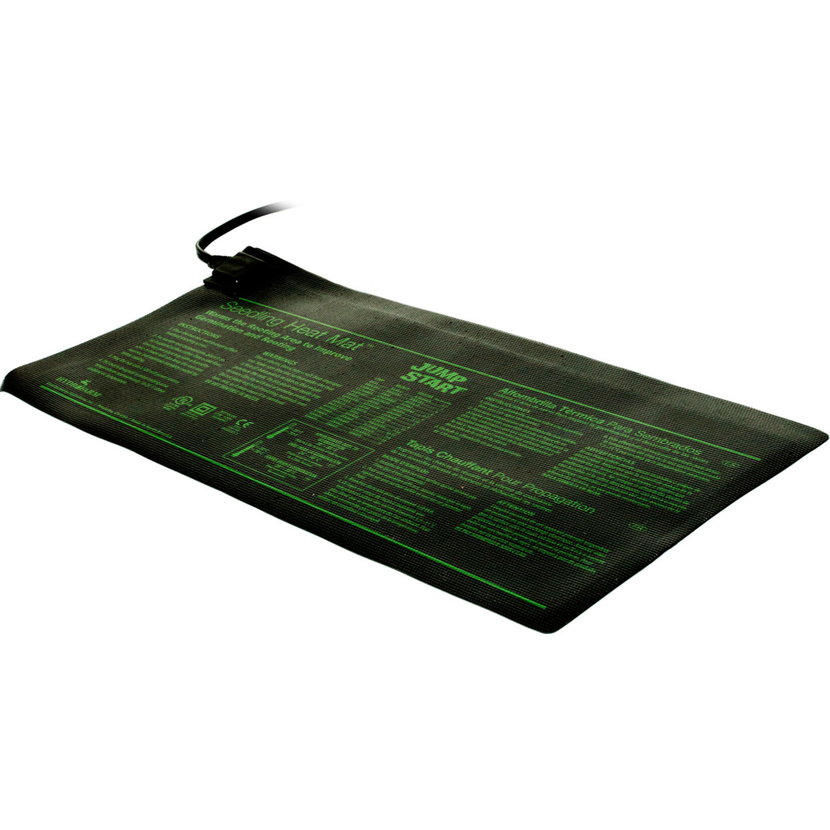 Hydrofarm Jump Start Seedling Heat Mat, 8.9in x 19.5in, 17W